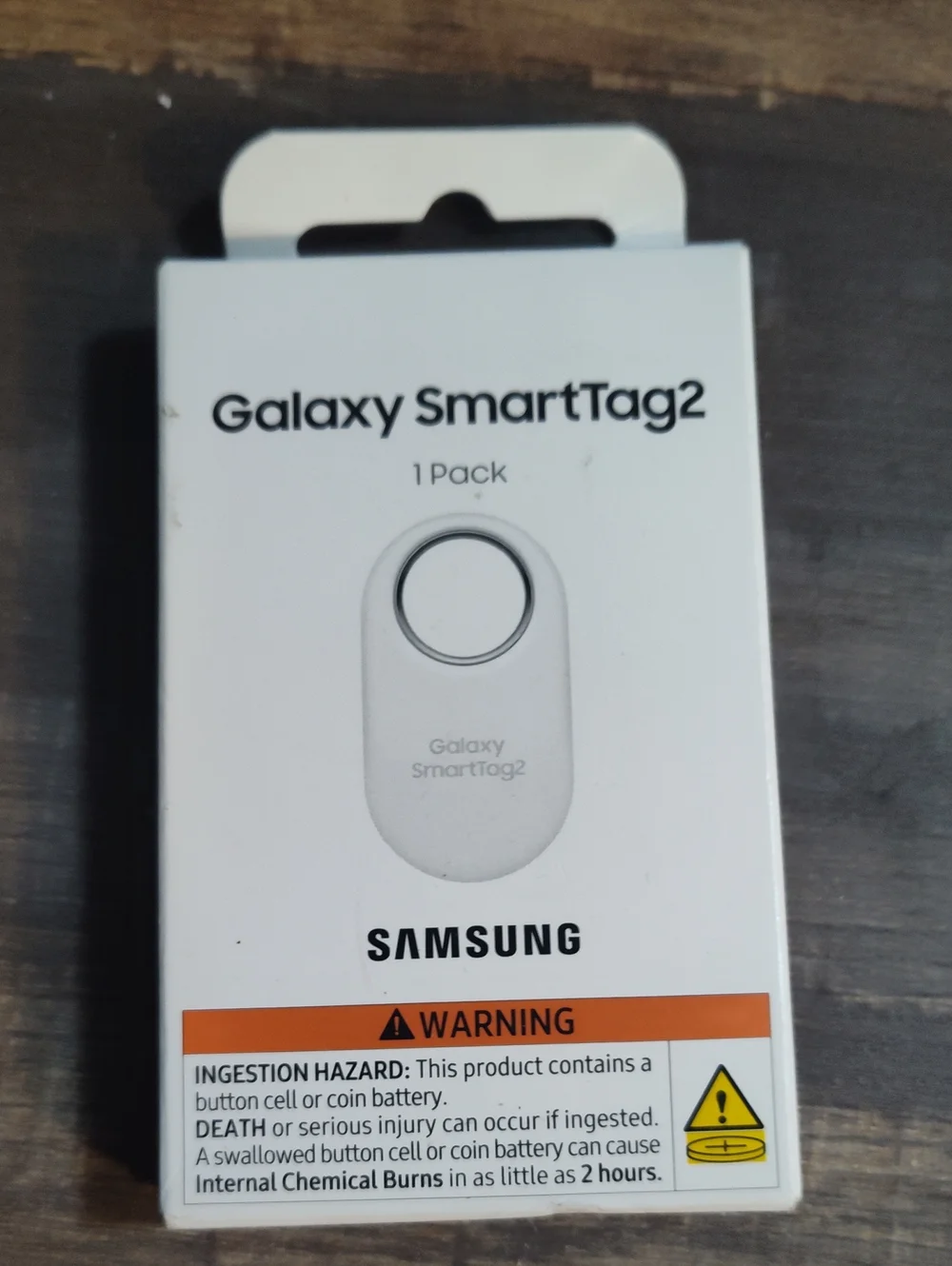 Samsung Galaxy SmartTag2 White Tracker - Single Pack